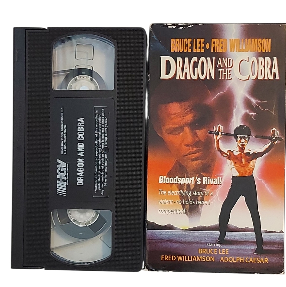 Dragon and the Cobra VHS
